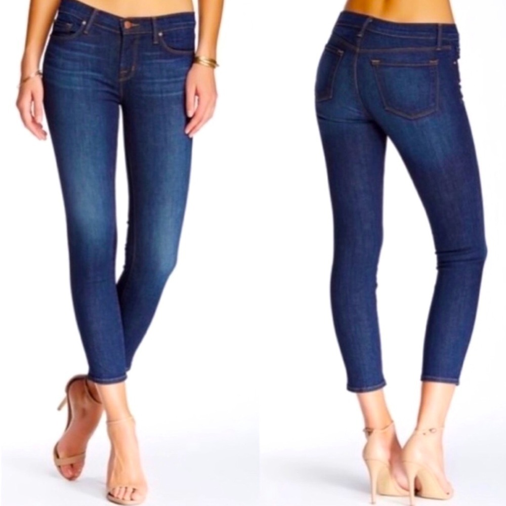 J Brand Capri Dark Vintage Skinny Jeans